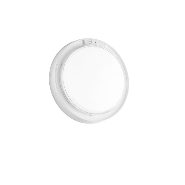 PLAFONIERA LED DI EMERGENZA EDISON IN PLASTICA 18W 1800LM 3CCT D.222X48MM