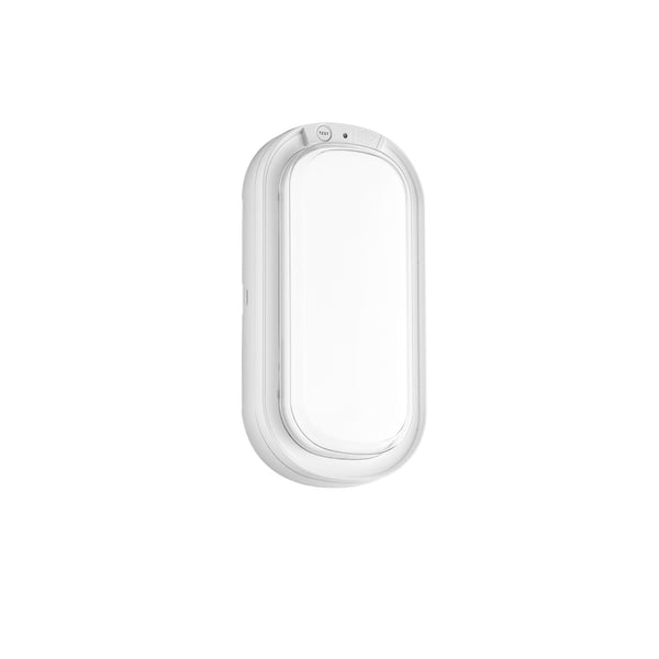 PLAFONIERA LED DI EMERGENZA EDISON IN PLASTICA 18W 1800LM 3CCT D.267X137X46MM