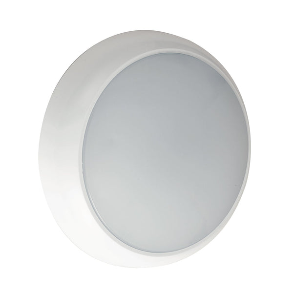 PLAFONIERA LED D'EMERGENZA ETERNA BIANCA IN POLICARBONATO 20W 1160LM 4000K IP65 LUCE DI EMERGENZA 3H