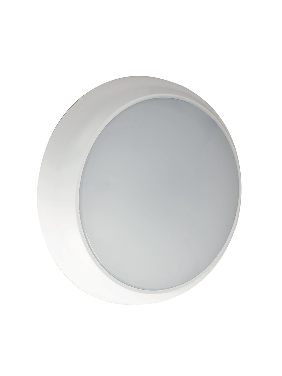 PLAFONIERA LED D'EMERGENZA ETERNA BIANCA IN POLICARBONATO 20W 1160LM 4000K IP65 LUCE DI EMERGENZA 3H