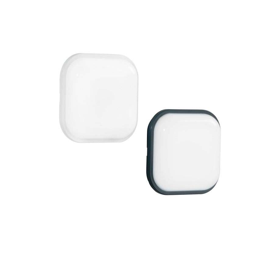 PLAFONIERA LED EVER ANTRACITE QUADRATA 28W 3420LM CCT IP65 22,1X22,1X7,2CM