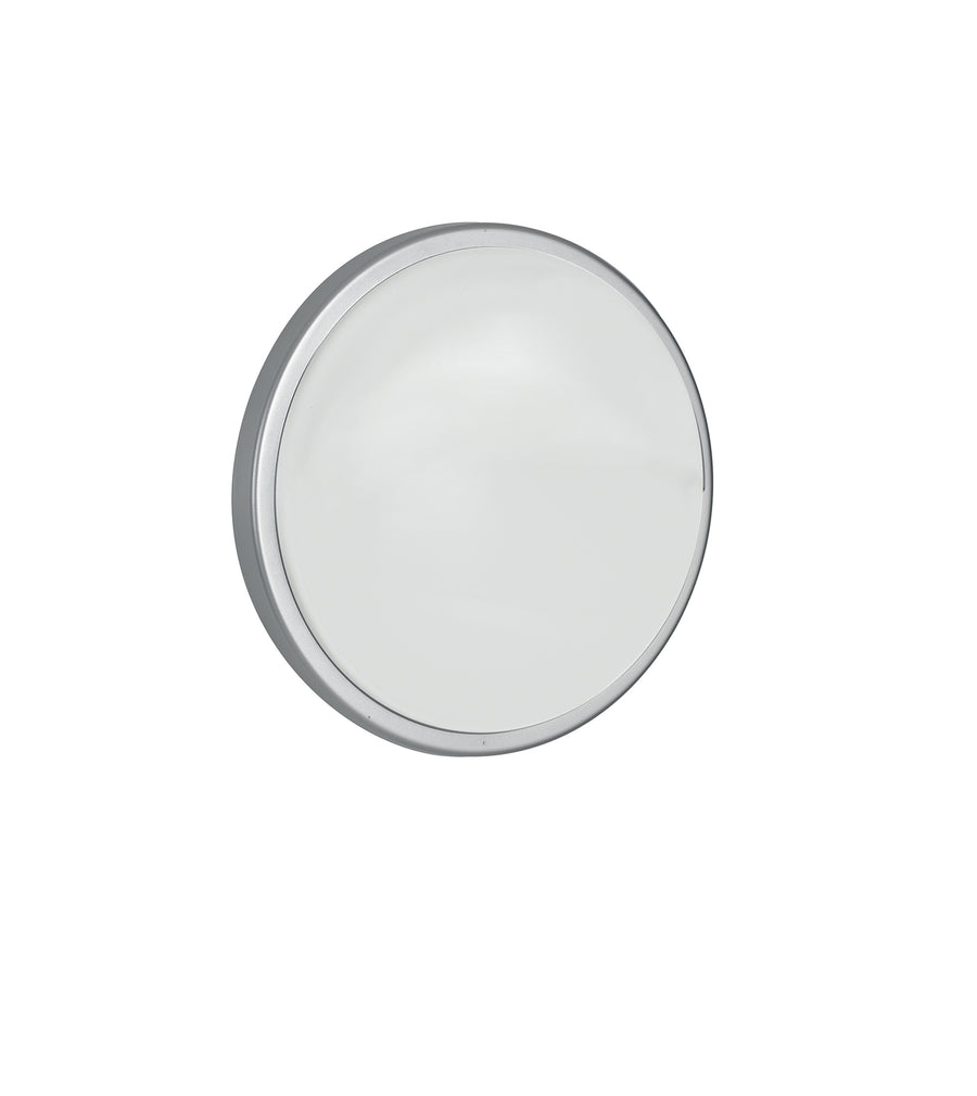 PLAFONIERA LED EVER SILVER TONDA 28W 3750LM 4000K IP65 CON SENSORE 30X7,8CM