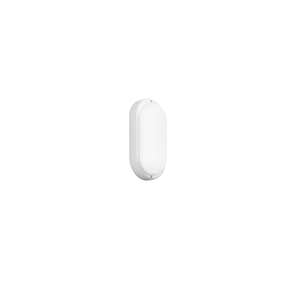 PLAFONIERA LED FLIPPY BIANCA 12W 1160LM 3000K IP54 9,5X3,8X19,5CM