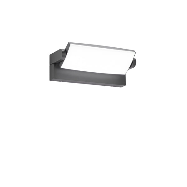 APPLIQUE LED FLOYD ANTRACITE IN ALLUMINIO 23W 3300LM CCT 2700K-3000K-4000K IP65