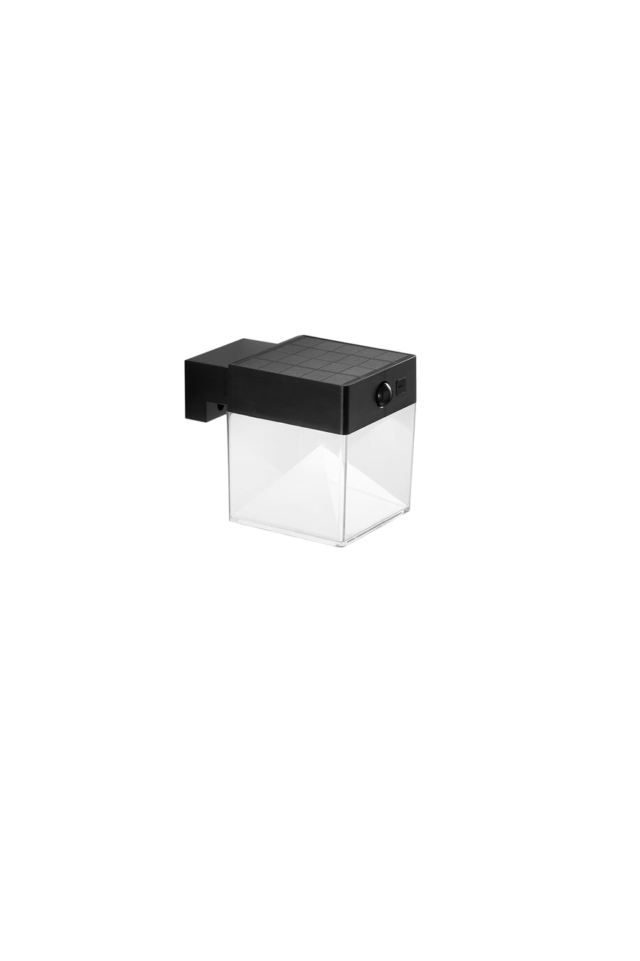 APPLIQUE LED GIZAH QUADRATA 500LM 4000K CON PANNELLO SOLARE E SENSORE IP54