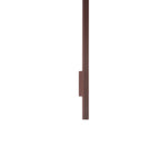 APPLIQUE LED HERCULES CORTEN IN ALLUMINIO E DIFFUSORE IN PC 23W 3500LM CCT 2700/3300/4000K IP65 60X55X1000MM