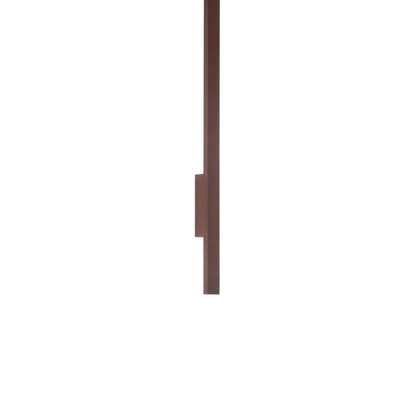 APPLIQUE LED HERCULES CORTEN IN ALLUMINIO E DIFFUSORE IN PC 23W 3500LM CCT 2700/3300/4000K IP65 60X55X1000MM