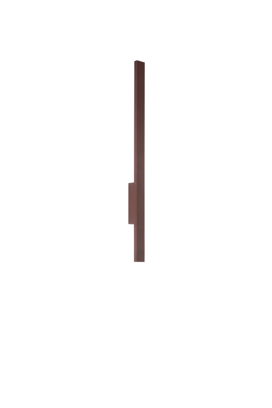 APPLIQUE LED HERCULES CORTEN IN ALLUMINIO E DIFFUSORE IN PC 23W 3500LM CCT 2700/3300/4000K IP65 60X55X1000MM