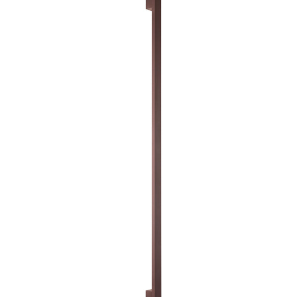 APPLIQUE LED HERCULES CORTEN IN ALLUMINIO E DIFFUSORE IN PC 47W 6800LM CCT 2700/3500/4000K IP65 60X55X2000MM