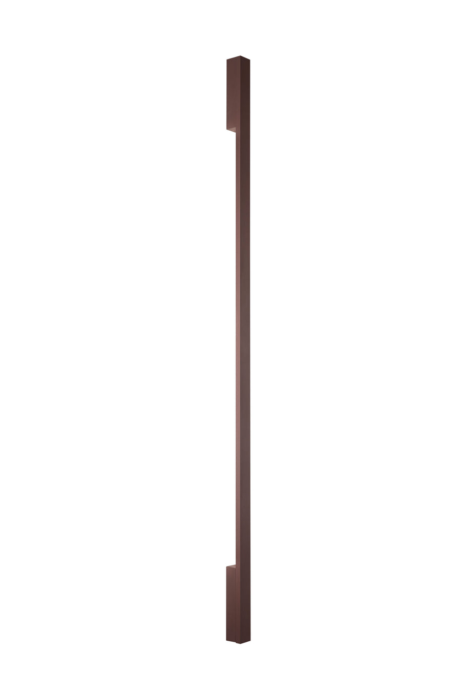APPLIQUE LED HERCULES CORTEN IN ALLUMINIO E DIFFUSORE IN PC 47W 6800LM CCT 2700/3500/4000K IP65 60X55X2000MM