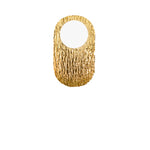 APPLIQUE LED HOCKEY ORO IN METALLO+ALLUMINIO 6W CCT 2700/3200/4000K 36X18X14CM