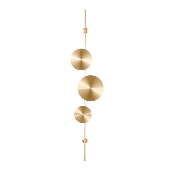 APPLIQUE LED IDOL ORO 33W 3720LM CCT 30,5X9X140CM