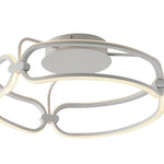 PLAFONIERA LED INFINITY BIANCA 33W 2970LM 4000K 44X44X17CM