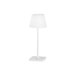 LAMPADA DA TAVOLO RICARICABILE LED JAMMIN BIANCA 2,2W 60LM 3000K DIMM. IP54 15X39CM