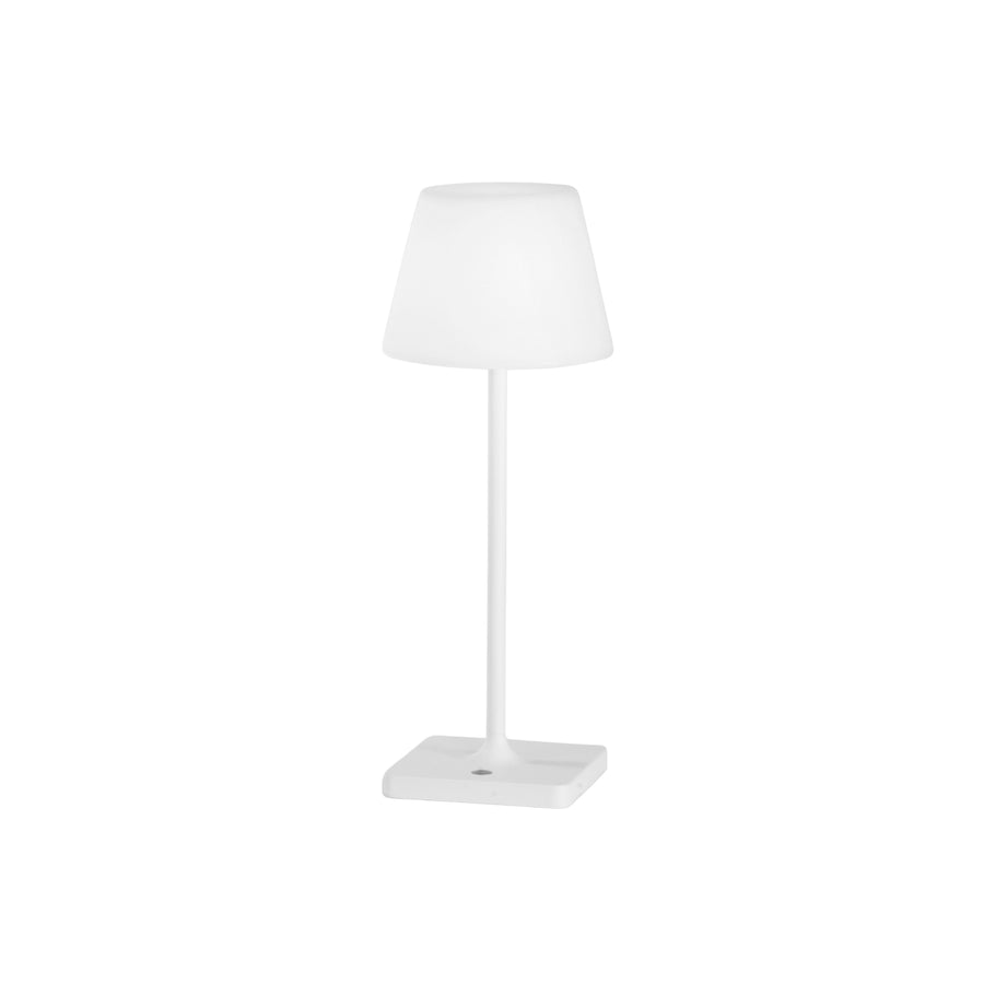 LAMPADA DA TAVOLO RICARICABILE LED JAMMIN BIANCA 2,2W 60LM 3000K DIMM. IP54 15X39CM