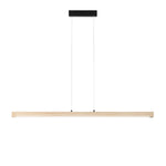 SOSPENSIONE LED JOSEPH LEGNO 22W 2750LM CCT 125X4,5X150CM