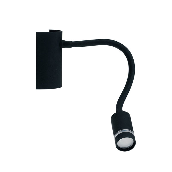 PLAFONIERA LED KEPLER NERA 3W 220LM 3000K 32X6X9CM