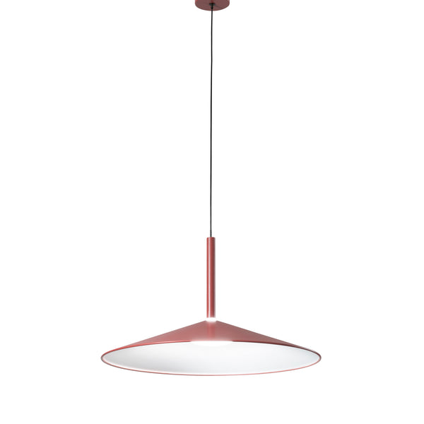 SOSPENSIONE LED KHAN ROSSA 16W 2700/3200/4000K 48X150CM