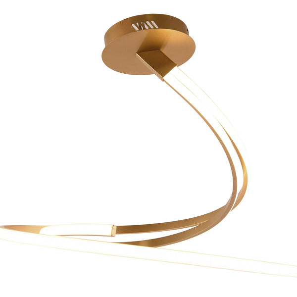 PLAFONIERA LED KINETIC ORO 40W 5440LM CCT 60X4X58CM