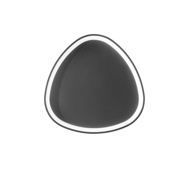 PLAFONIERA LED KLAPTON NERA 60W 8360LM CCT 65X65X7CM