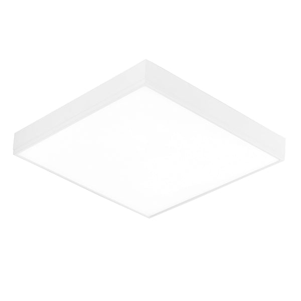PLAFONIERA LED KLIO BIANCA QUADRATA 64,8W 7800LM 3000K 40X40X5,1CM