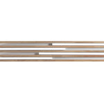 PLAFONIERA LED KUMA BIANCA IN LEGNO 24W CCT 2700/3200/4000K L80X 15XH5,2