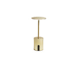 LAMPADA DA TAVOLO RICARICABILE LED LIBERTY ORO 2W 300LM 3000K DIMM. IP44 10X22CM