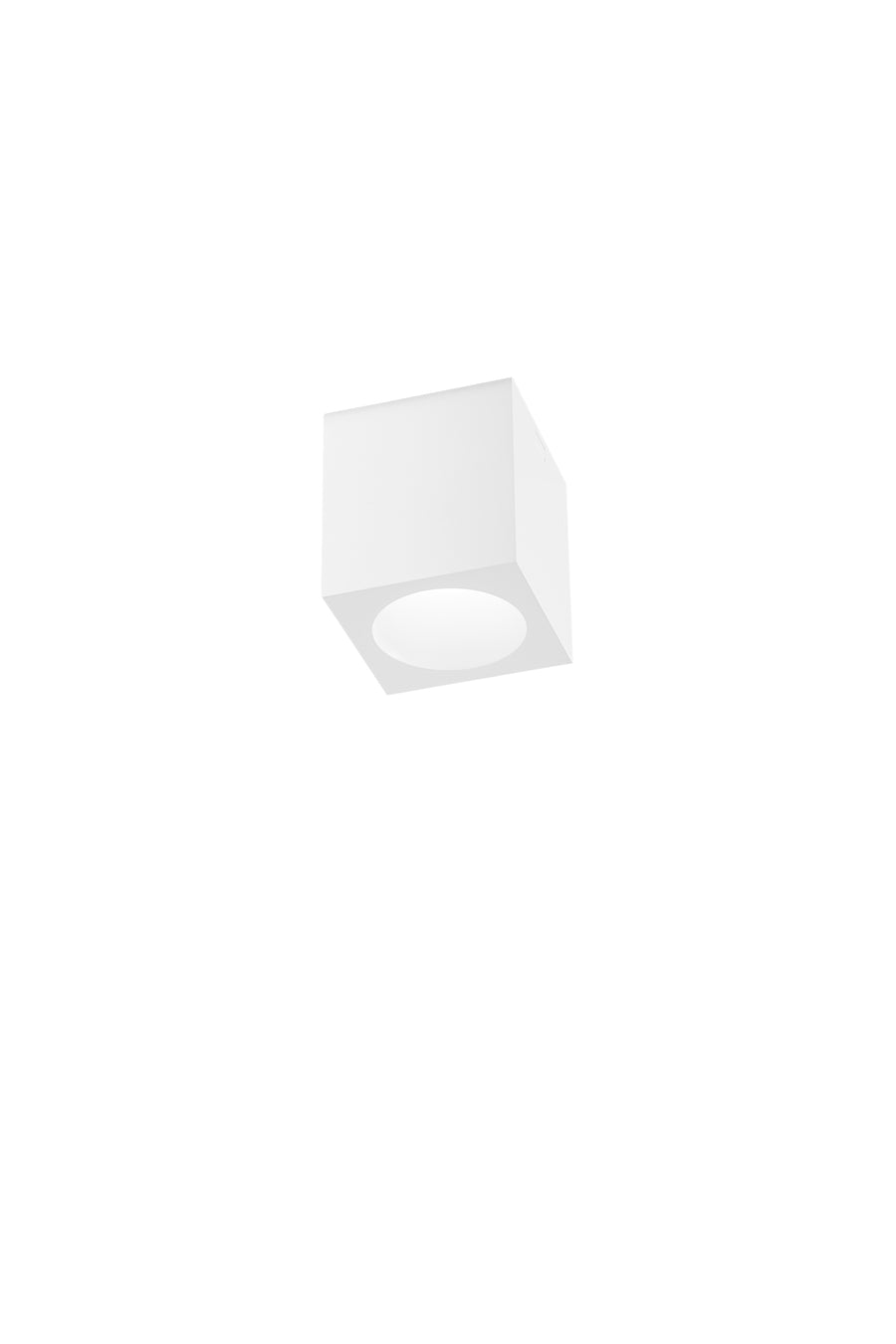PLAFONIERA LED MANOR QUADR. BIANCA 7W 820LM CCT 3000-4200-6500K 9X9X10 CM