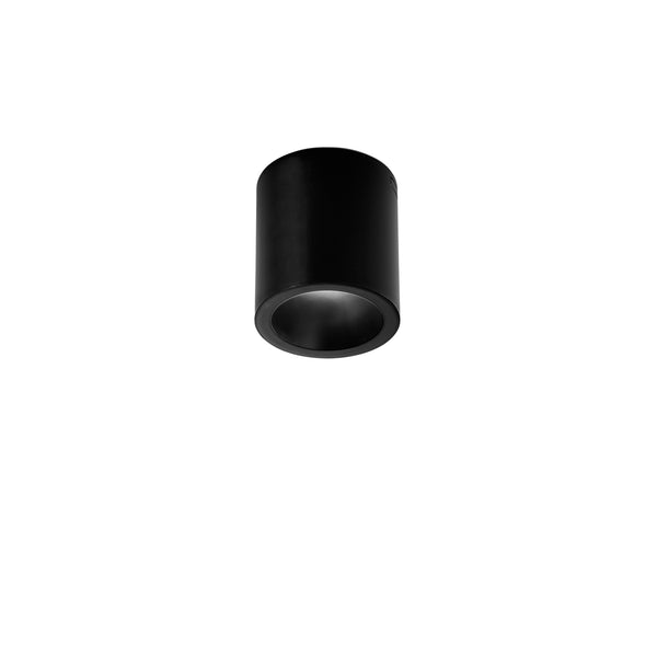 PLAFONIERA LED MANOR TONDA NERA 7W 820LM CCT 3000-4200-6500K 9X10 CM