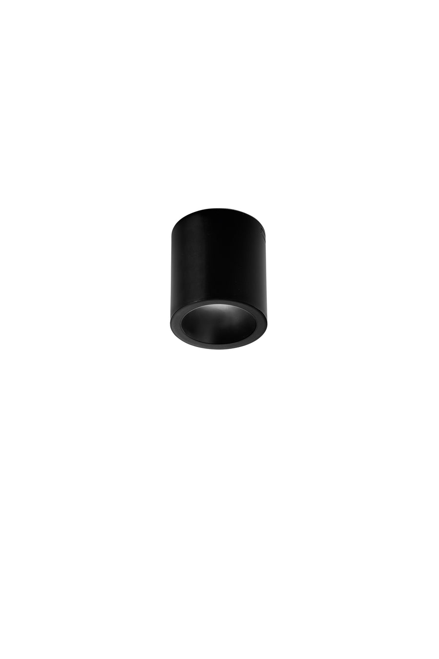 PLAFONIERA LED MANOR TONDA NERA 7W 820LM CCT 3000-4200-6500K 9X10 CM