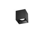 PLAFONIERA LED MIG NERA IN ACRILICO E ALLUMINIO 20W 2000LM 3000K ANTIABBAGLIAMENTO 11,5X11,5X11,6 CM