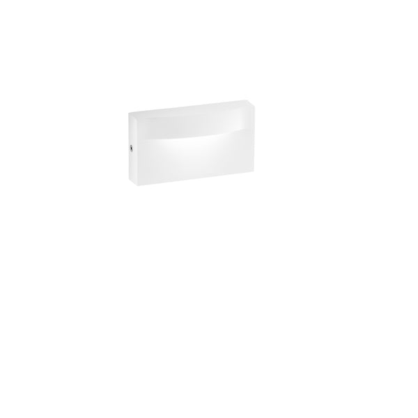 APPLIQUE LED MOBULA BIANCO IN ALLUMINIO 8W 1100LM 3000K IP65 420X180X165MM