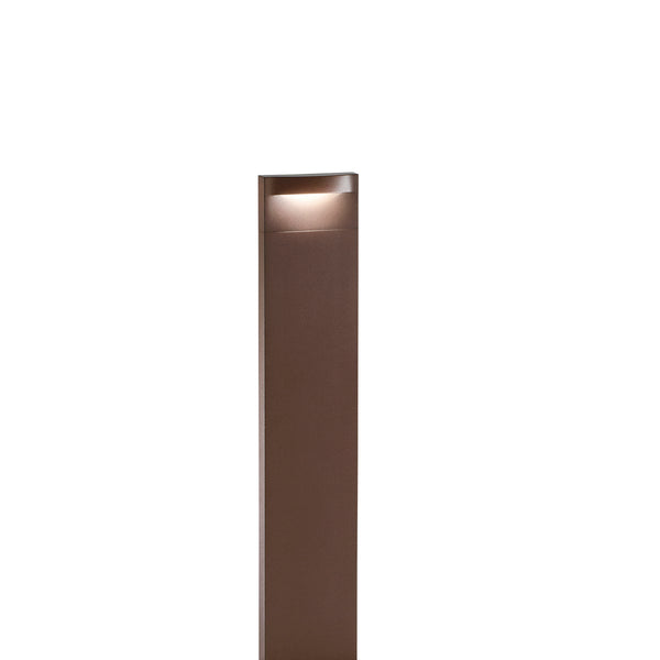 PALETTO LED MOBULA BRONZO IN ALLUMINIO 8W 1100LM 3000K IP65 280X195X745MM