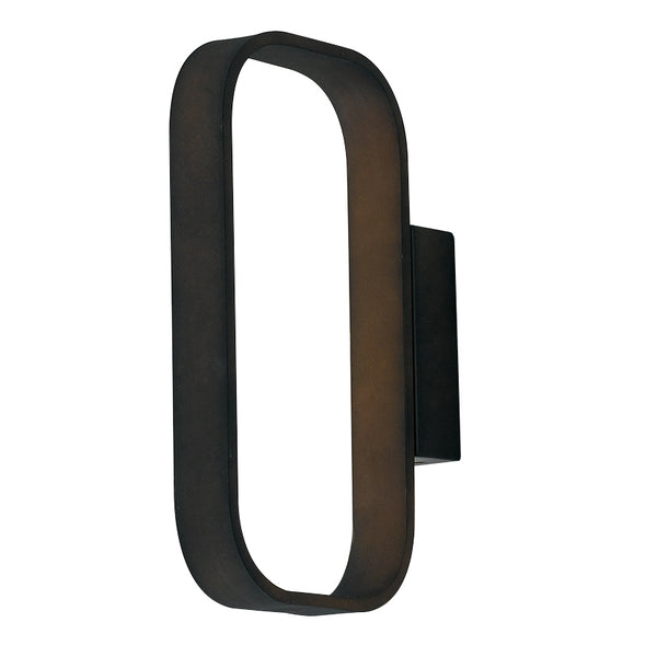 APPLIQUE LED MOKA MARRONE 5W 420LM 4000K 16,2X3X24CM