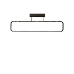PLAFONIERA LED MOKA MARRONE 35W 2940LM 3000K 80X16X26CM