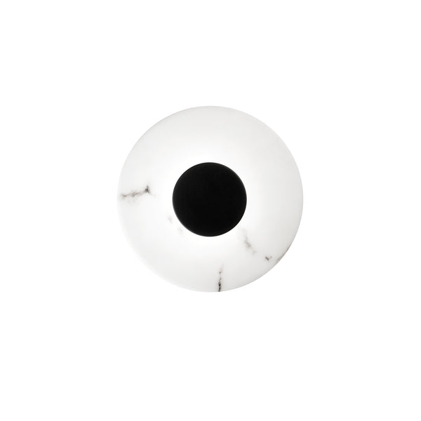 APPLIQUE LED MORSE ALABASTRO IN VETRO 8W 800LM CCT 2700/3500/4000K 30X6,5CM