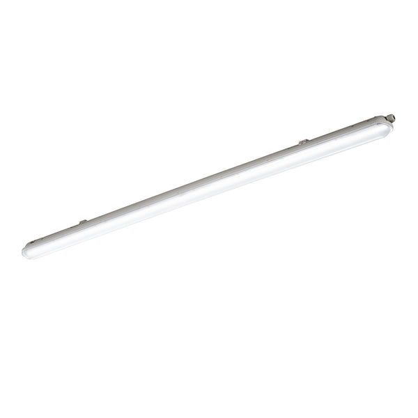 PLAFONIERA LED STAGNA NAUTILUS SILVER DALI 55W 7500LM 4000K IP65 148X6,1X7,2CM