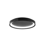 PLAFONIERA LED NIKE NERA IN METALLO 40W 5840LM DIP-CCT 2700/3200/4000K D49,5XH5CM