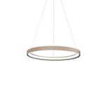 SOSPENSIONE LED NIKE ORO IN METALLO58W 8470LM DIP-CCT 2700K/3200K/4000K D69,5XH150CM