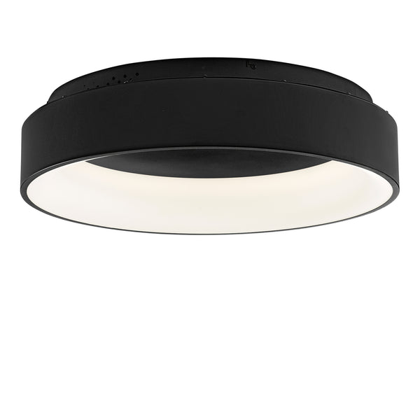 PLAFONIERA LED NOAH NERA 60W 8000LM CCT IP44 60X60X13CM