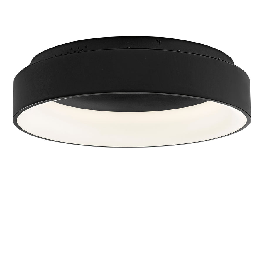 PLAFONIERA LED NOAH NERA 60W 8000LM CCT IP44 60X60X13CM