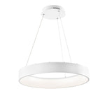 SOSPENSIONE LED NOAH BIANCA 60W 8000LM CCT 60X10X150CM