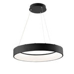 SOSPENSIONE LED NOAH NERA 60W 8000LM CCT 60X10X150CM