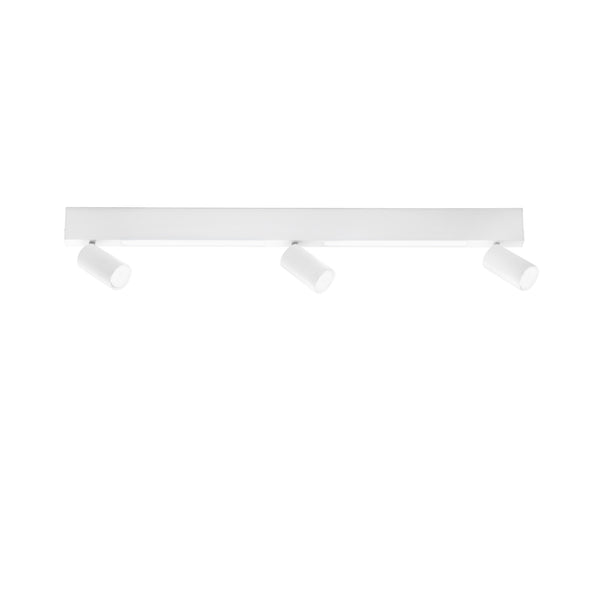APPLIQUE LED ORIENTED BIANCA 3XGU10 + LED 2X8W 800LM CCT 90X19X3CM