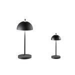 LAMPADA DA TAVOLO RICARICABILE LED PARTY NERA 1,5W 134LM 3000K DIMM. IP44 8X19,8CM