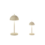 LAMPADA DA TAVOLO RICARICABILE LED PARTY CREMA 1,5W 134LM 3000K DIMM. IP44 8X19,8CM