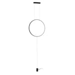 PIANTANA LED PORTAL NERA 20W 2400LM CCT 50X50X400CM