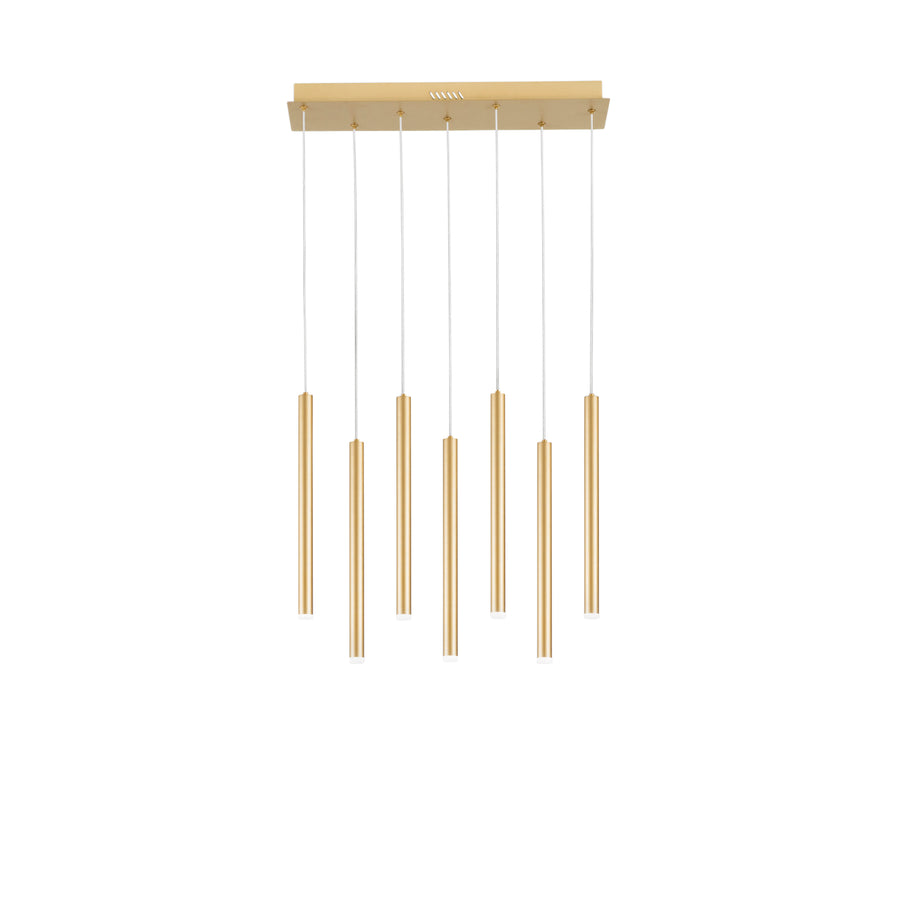 SOSPENSIONE LED PYPE ORO 35W 3290LM CCT 2,5X41X200CM