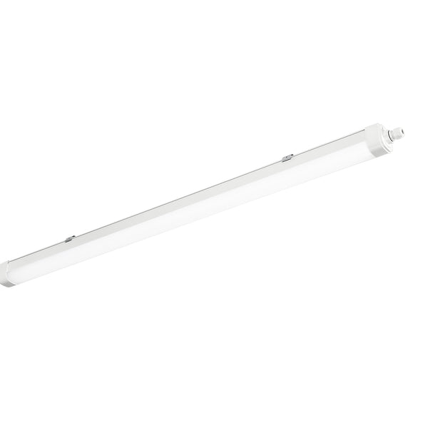 PLAFONIERA LED STAGNA RUBIS BIANCA IN PC 36W 4320LM CCT 3000/4000/6500K IP65 1200X58X62MM