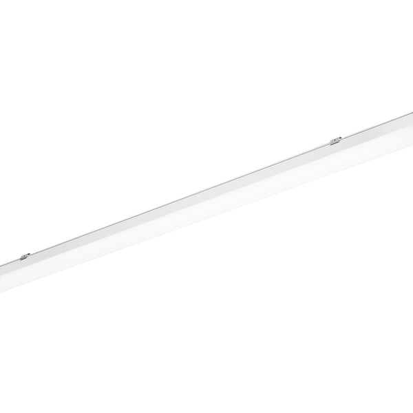 PLAFONIERA LED STAGNA RUBIS BIANCA IN PC 50W 6000LM CCT 3000/4000/6500K IP65 1500X58X62MM